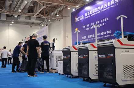 铭族激光科技有限公司在潍坊鲁泰会展中心圆满闭幕