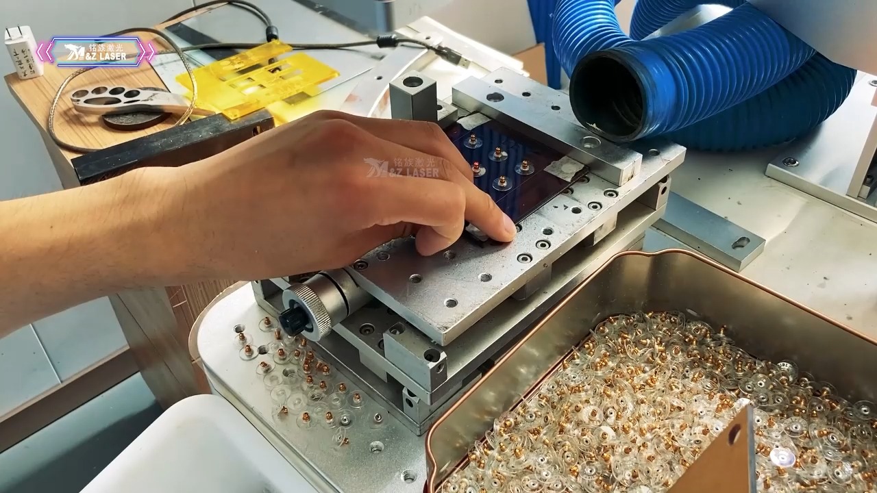 铭族激光 防滑耳堵打标 光纤激光打标机 二氧化碳激光打标机 紫外激光打标机